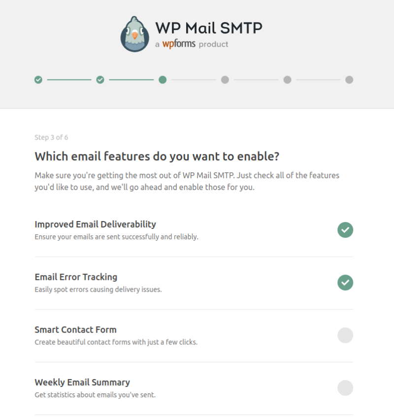 WP Mail SMTP WordPress plugin features